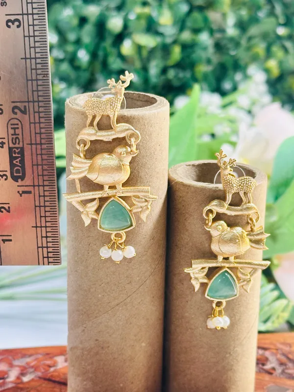 Dhivara_Bird_Anti_Tarnish_Earring