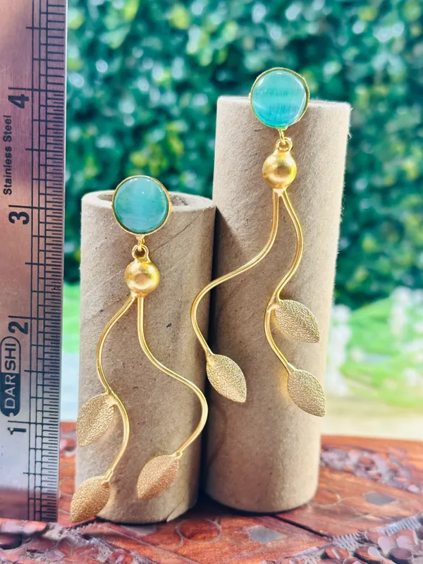 Dhivara_Turquoise_Manavi_Anti_Tarnish_Earring