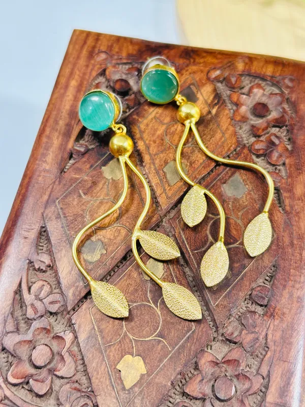 Dhivara_Turquoise_Manavi_Anti_Tarnish_Earring