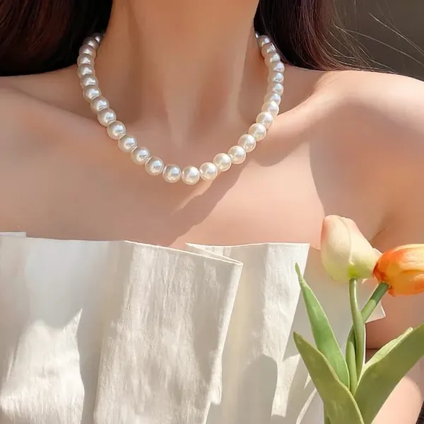 White_Pearl_Necklace_Set