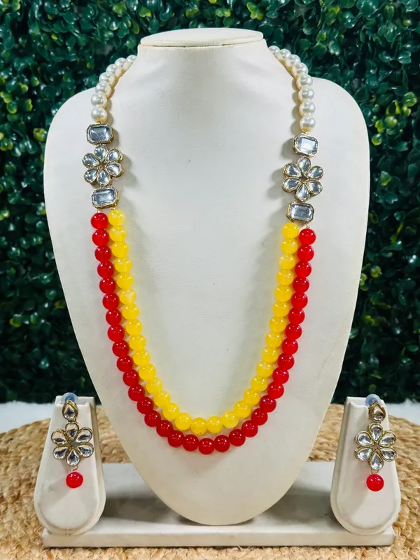 Yellow_Red_Alloy_Copper_Jewellery_Set_For_Women_|
