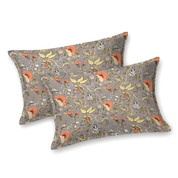 Branded_Centurey_Anokhi_280_TC_100%_Cotton_Single_Jaipuri_Printed_Bedsheet_(Yellow_Flower)