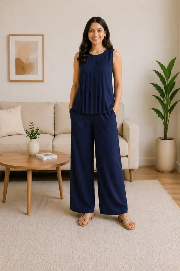 Navy_Blue_Viscose_Flow_Co-ord_Set