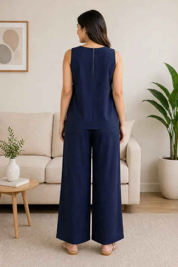 Navy_Blue_Viscose_Flow_Co-ord_Set
