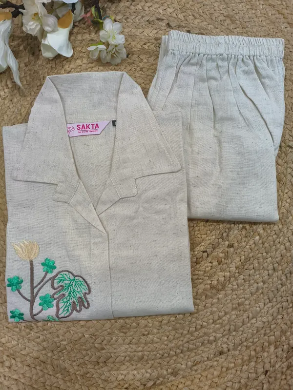 Women_Signature_Co-ord_Set_in_Linen_Cotton