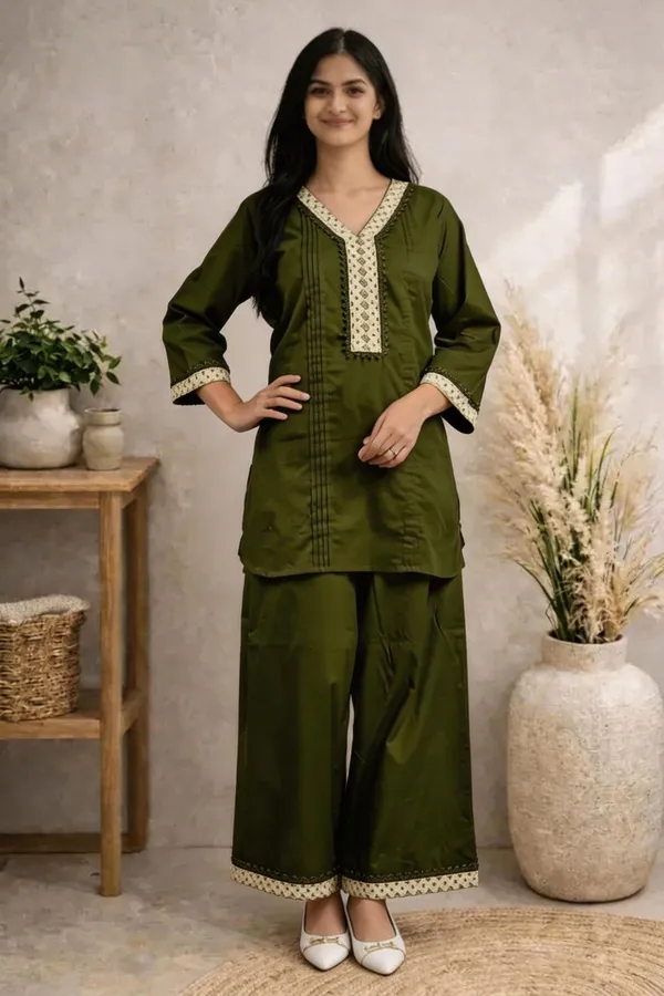 Pure_Cotton_Coord_Set_with_Jute_lace_work