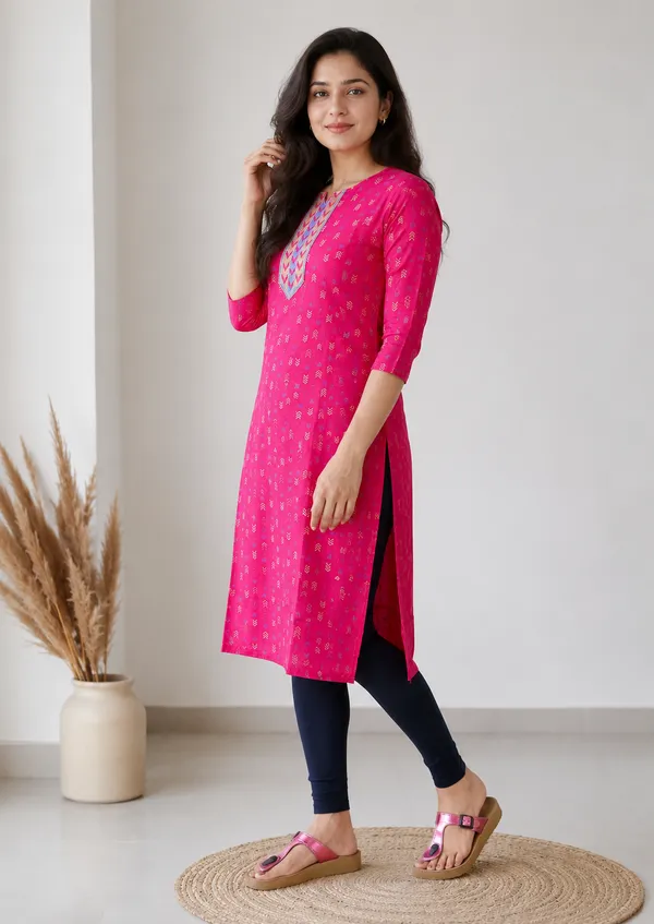 Rose_Pink_Kurta_in_Cotton-Silk_Blend