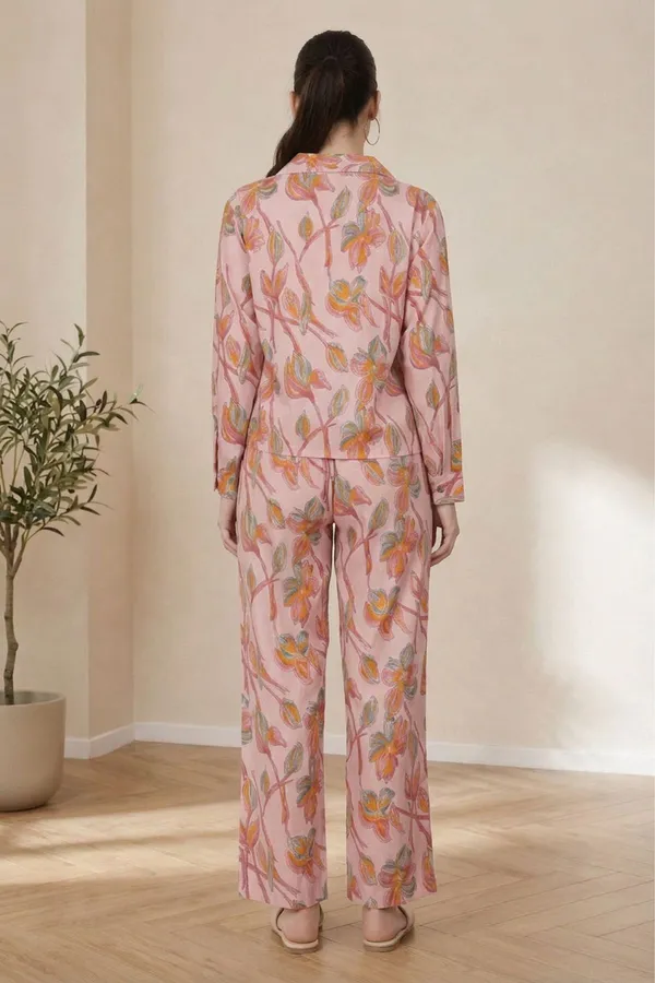 Pink_Chanderi_Full_Sleeve_Coat_Style_Co_Ord_Set_For_Women