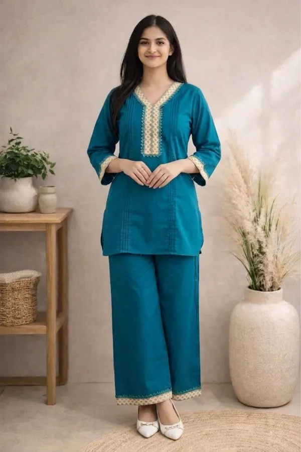 Pure_Cotton_Coord_Set_with_Jute_lace_work