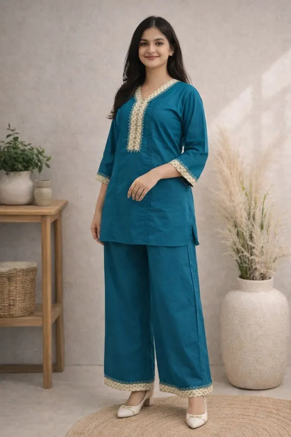 Pure_Cotton_Coord_Set_with_Jute_lace_work