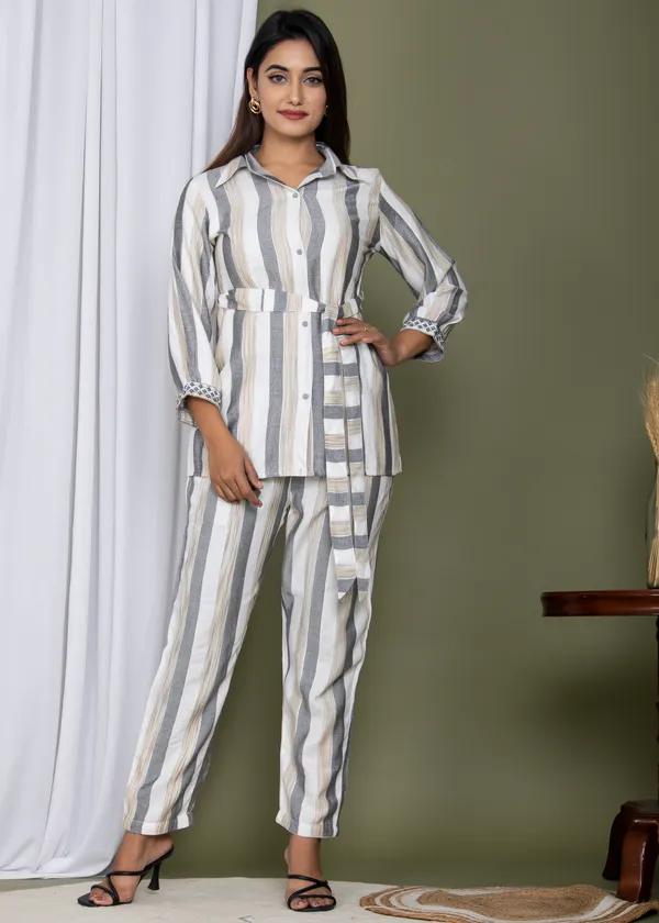 White_&_Grey_Rayon_Striped_Print_Full_Sleeves_Loungewear_for_Women