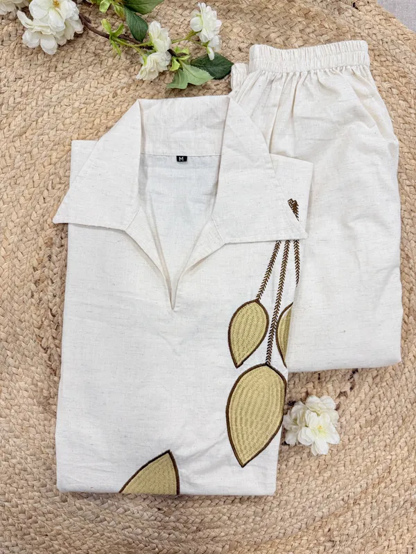 Leafline_Natural_Co-ord_Set_in_Linen_Cotton