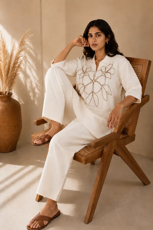 Floral_Muse_Co-ord_Set_in_Linen_Cotton