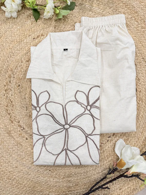Floral_Muse_Co-ord_Set_in_Linen_Cotton