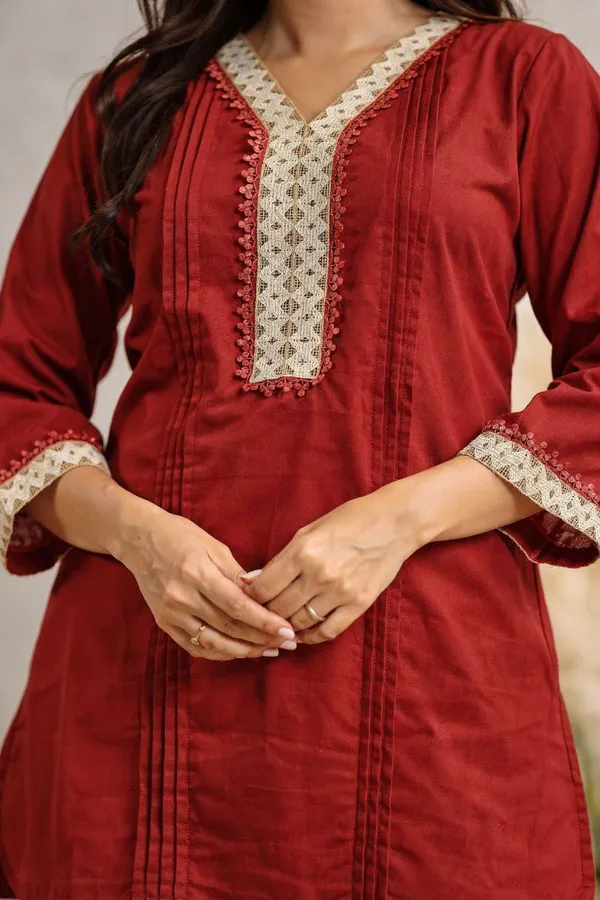 Pure_Cotton_Coord_Set_with_Jute_lace_work