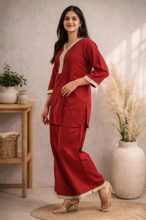Pure_Cotton_Coord_Set_with_Jute_lace_work