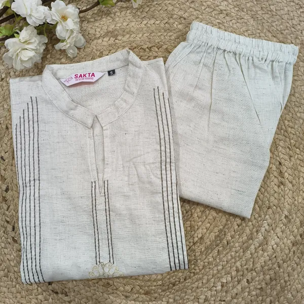 Khadi_Artisan_Embroidered_Kurta_Set