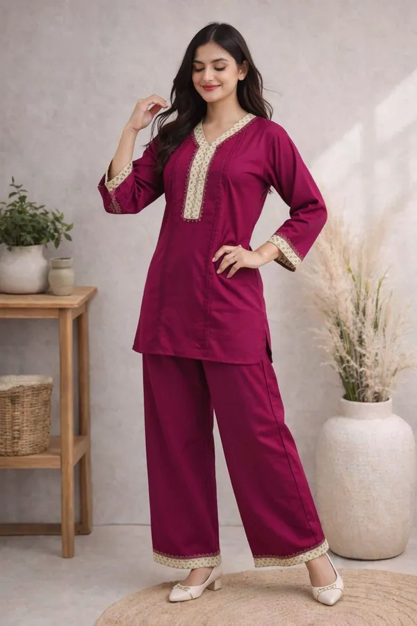 Pure_Cotton_Coord_Set_with_Jute_lace_work