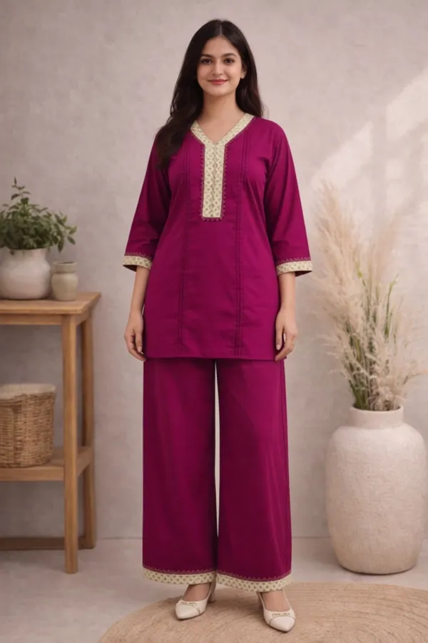 Pure_Cotton_Coord_Set_with_Jute_lace_work