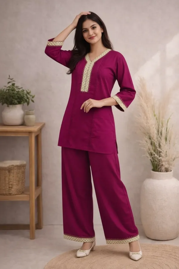 Pure_Cotton_Coord_Set_with_Jute_lace_work
