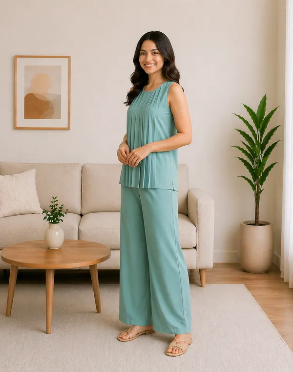 Mint_Sage_Viscose_Flow_Co-ord_Set