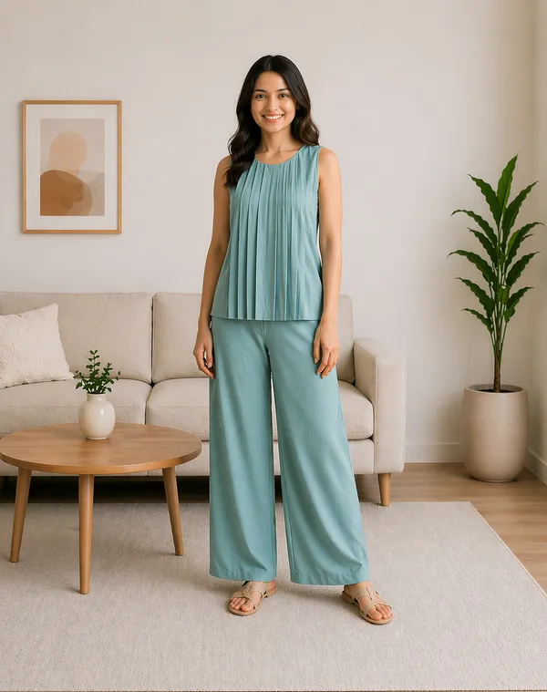 Mint_Sage_Viscose_Flow_Co-ord_Set