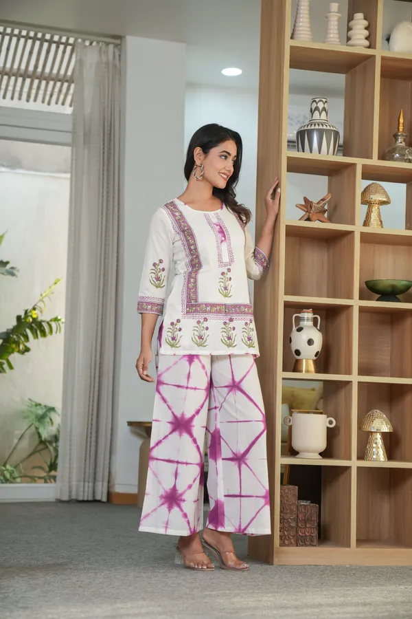 Pink_Printed_Kurta_&_Palazzo_Co-Ord_Set