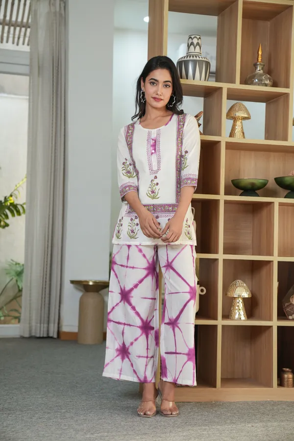Pink_Printed_Kurta_&_Palazzo_Co-Ord_Set