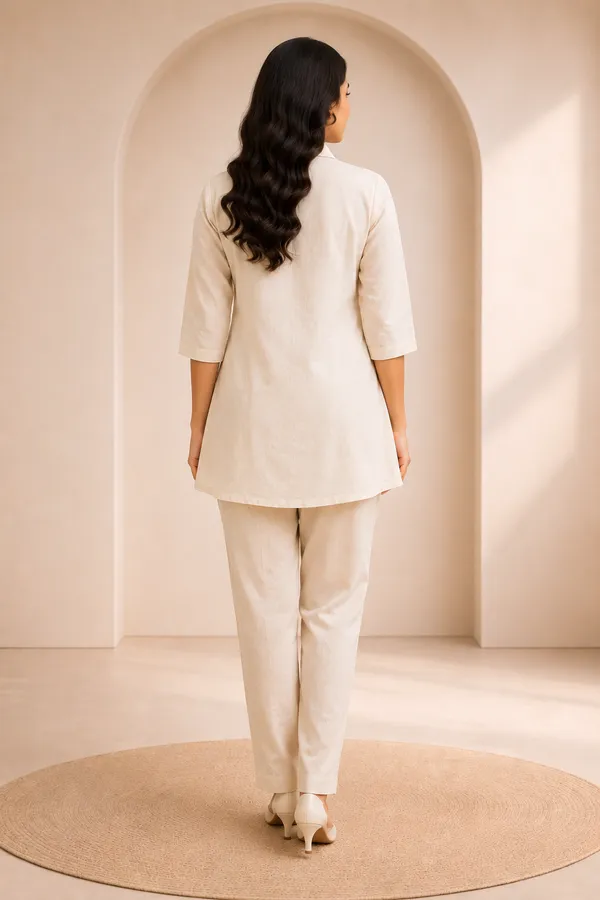 Women_Sunflower_Co-ord_Set_in_Linen_Cotton