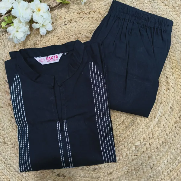 Black_Artisan_Embroidered_Kurta_Set