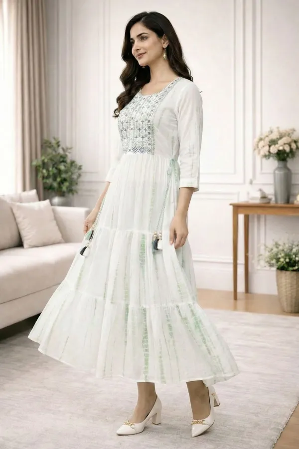 White_Pure_Cotton_Neck_Embroided_Maxi_Fit_and_Flare_Dress_For_Women