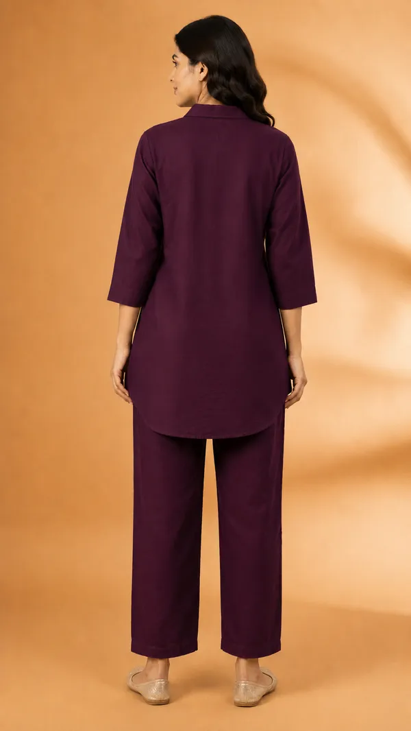 Women’s_Elegant_Embroidered_Linen_Cotton_Collar_Neck_Co-ord_Set