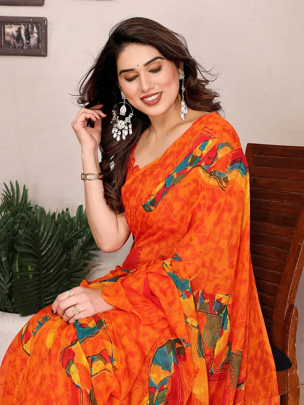 Bollywood_Style_Daily_Wear_Georgette_light_weight_saree