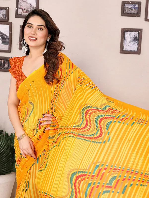 Bollywood_Style_Daily_Wear_Georgette_light_weight_saree