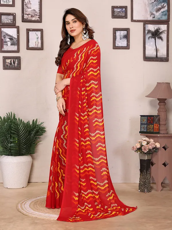 Bollywood_Style_Daily_Wear_Georgette_light_weight_saree