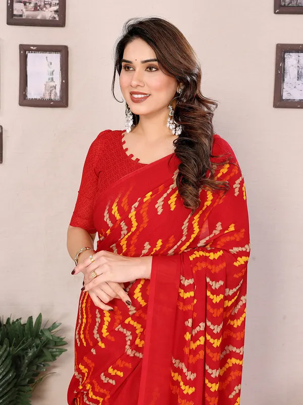 Bollywood_Style_Daily_Wear_Georgette_light_weight_saree