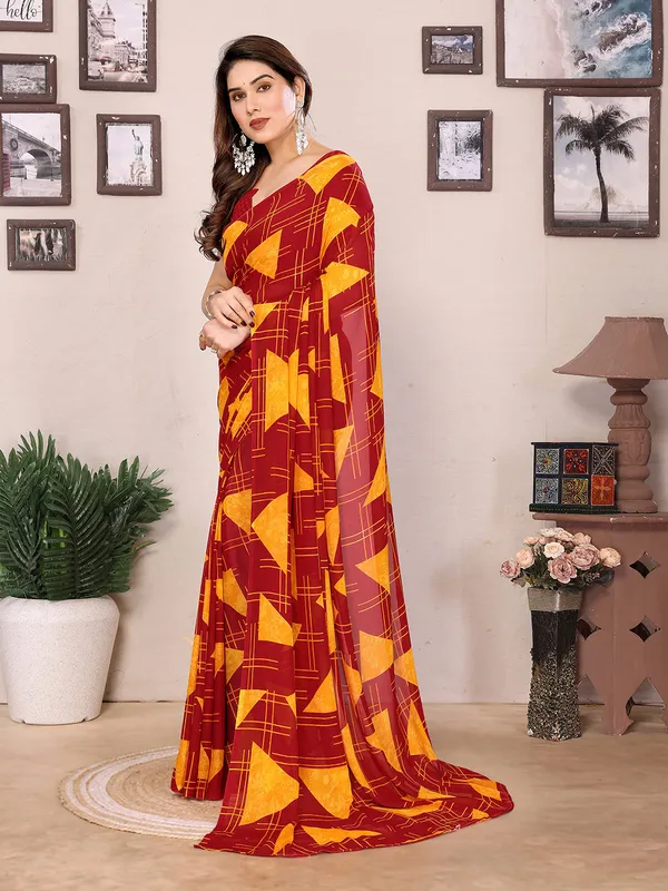 Bollywood_Style_Daily_Wear_Georgette_light_weight_saree