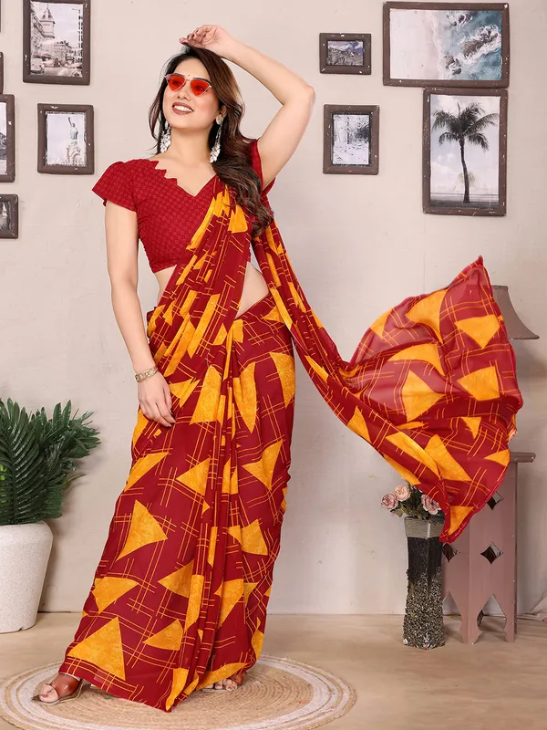 Bollywood_Style_Daily_Wear_Georgette_light_weight_saree