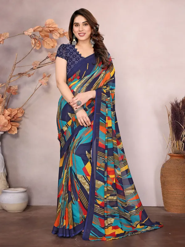 Bollywood_Style_Daily_Wear_Georgette_light_weight_saree