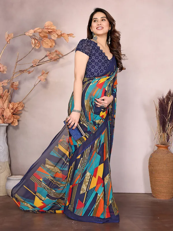 Bollywood_Style_Daily_Wear_Georgette_light_weight_saree