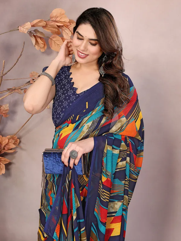 Bollywood_Style_Daily_Wear_Georgette_light_weight_saree
