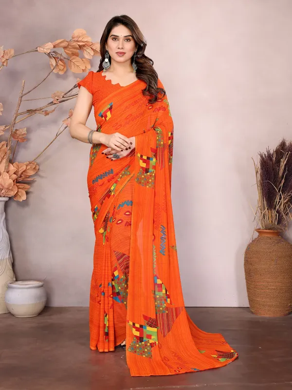 Bollywood_Style_Daily_Wear_Georgette_light_weight_saree