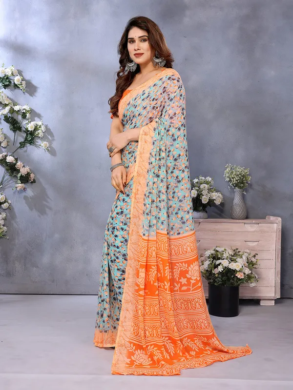 Bollywood_Style_Daily_Wear_Georgette_light_weight_saree