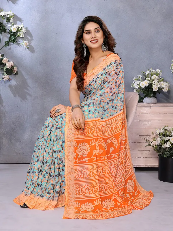 Bollywood_Style_Daily_Wear_Georgette_light_weight_saree