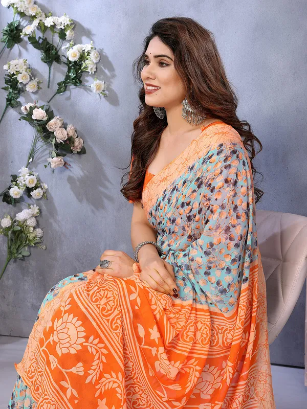 Bollywood_Style_Daily_Wear_Georgette_light_weight_saree