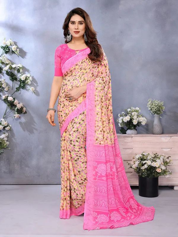 Bollywood_Style_Daily_Wear_Georgette_light_weight_saree