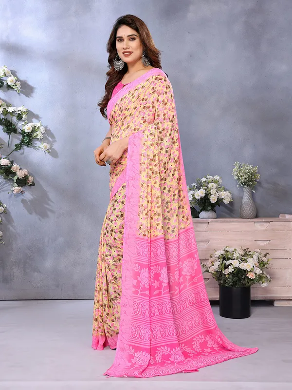 Bollywood_Style_Daily_Wear_Georgette_light_weight_saree