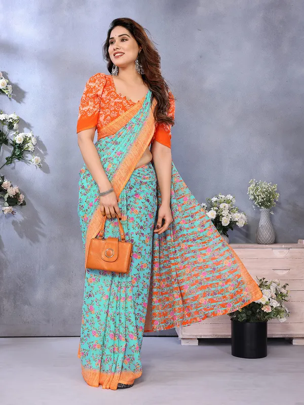 Bollywood_Style_Daily_Wear_Georgette_light_weight_saree