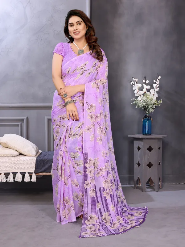 Anand_Sarees_Floral_Print_Daily_Wear_Georgette_Saree_(Purple,_Blue)