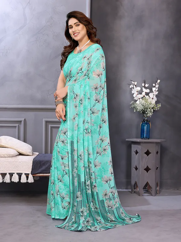 Anand_Sarees_Floral_Print_Daily_Wear_Georgette_Saree_(Light_Blue)